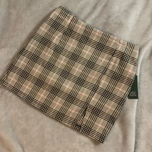 Wild fable plaid pencil skirt